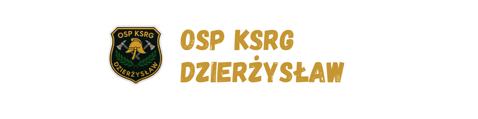 logo osp ksrg dzierżysław