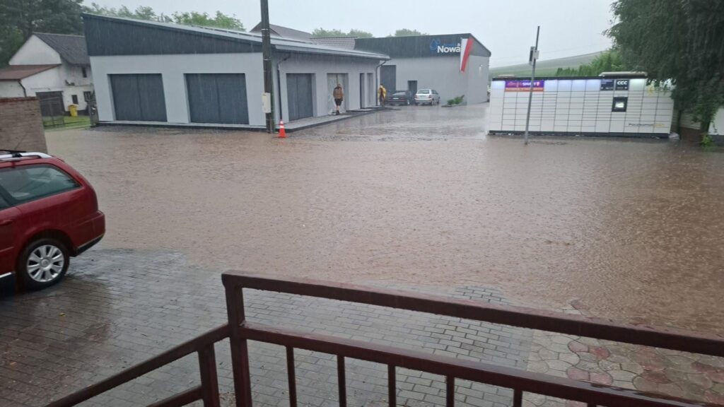 zdjęcie z podtopień