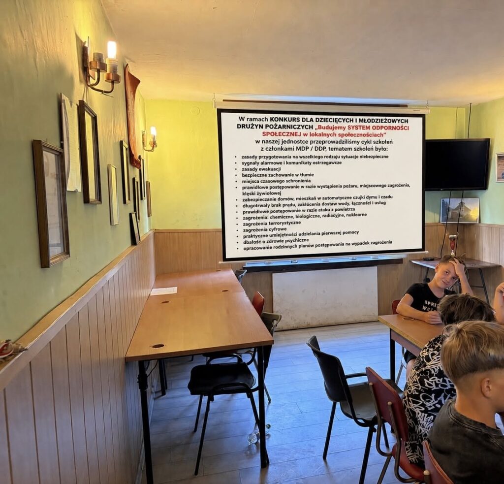 Cykl szkoleń z członkami MDP / DDP
